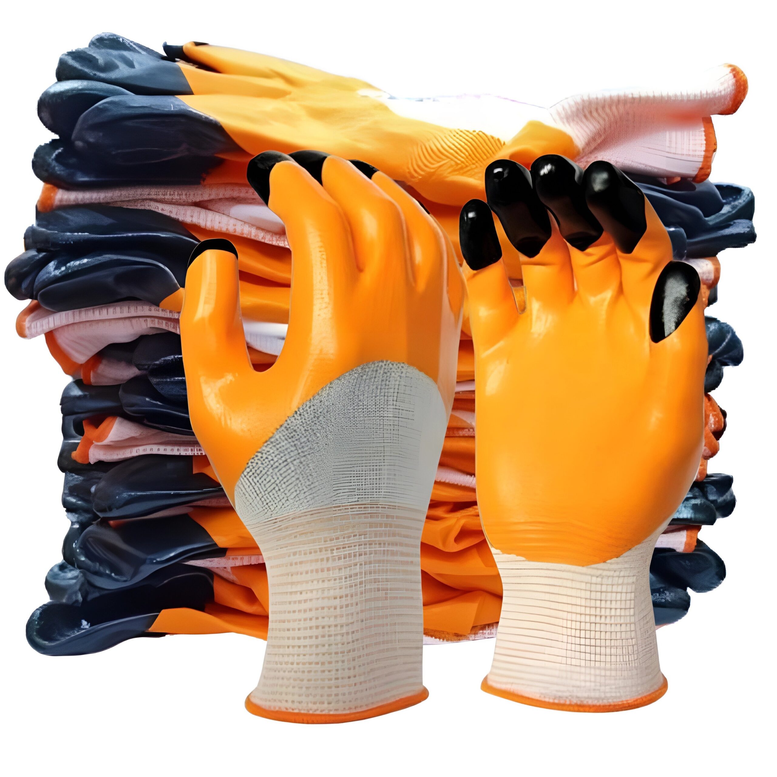Tiger Print Multi Purpose Heavy Duty Reusable Washable Coated Work Safety Hand Gloves For Gardening Industrial Construction Agricultural Cleaning For Men & Women