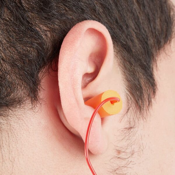 3M Ear Plugs Noise Reducing 5 Pair for Meditation During Study Sleeping Ear Plug - Image 3