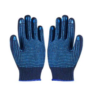 Dotted Cotton Safety Hand Work Gloves for Better Grip Industrial Construction Gardening Assembling General Purpose Use Safety Hand Gloves